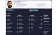 Benzema stat in FM 23 (Image via Sports Interactive)