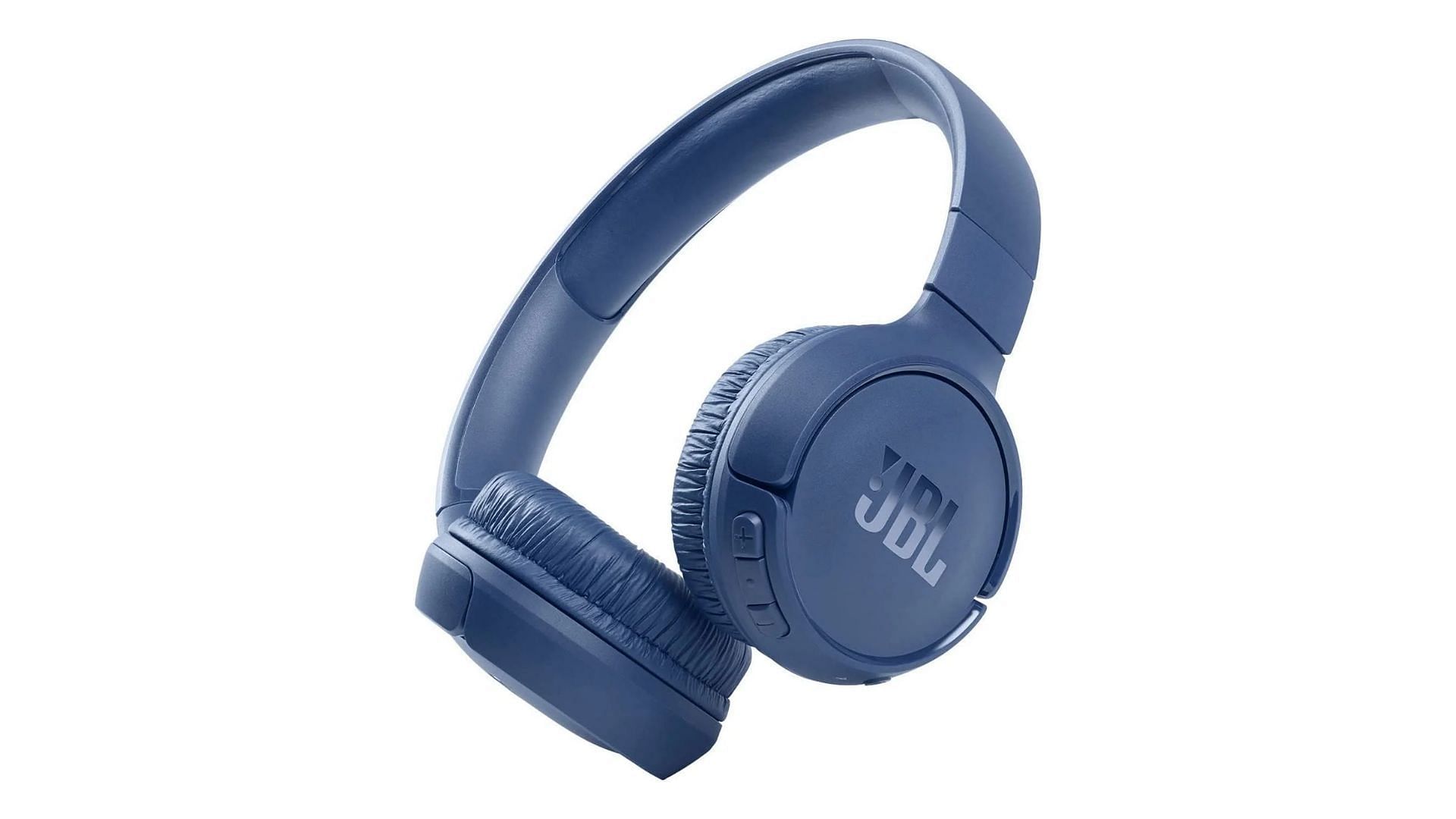The JBL Tune 510BT wireless on-ear headphones with pure bass sound (Image via Amazon)