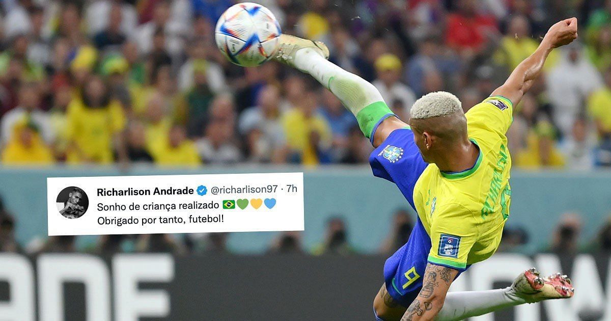Richarlison posts message on social media after match-winning brace against Serbia