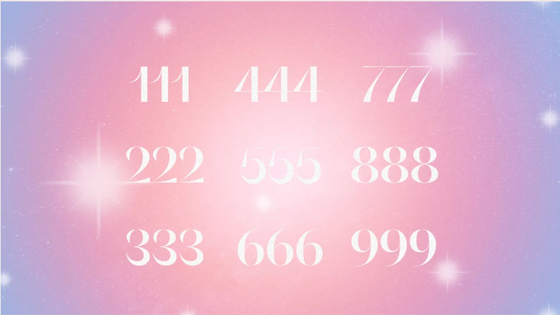What angel numbers say about your life (image via Clara Hendler)