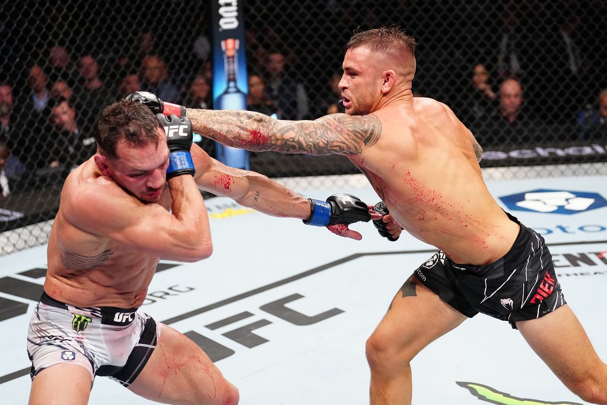 Dustin Poirier looked excellent in his finish of Michael Chandler