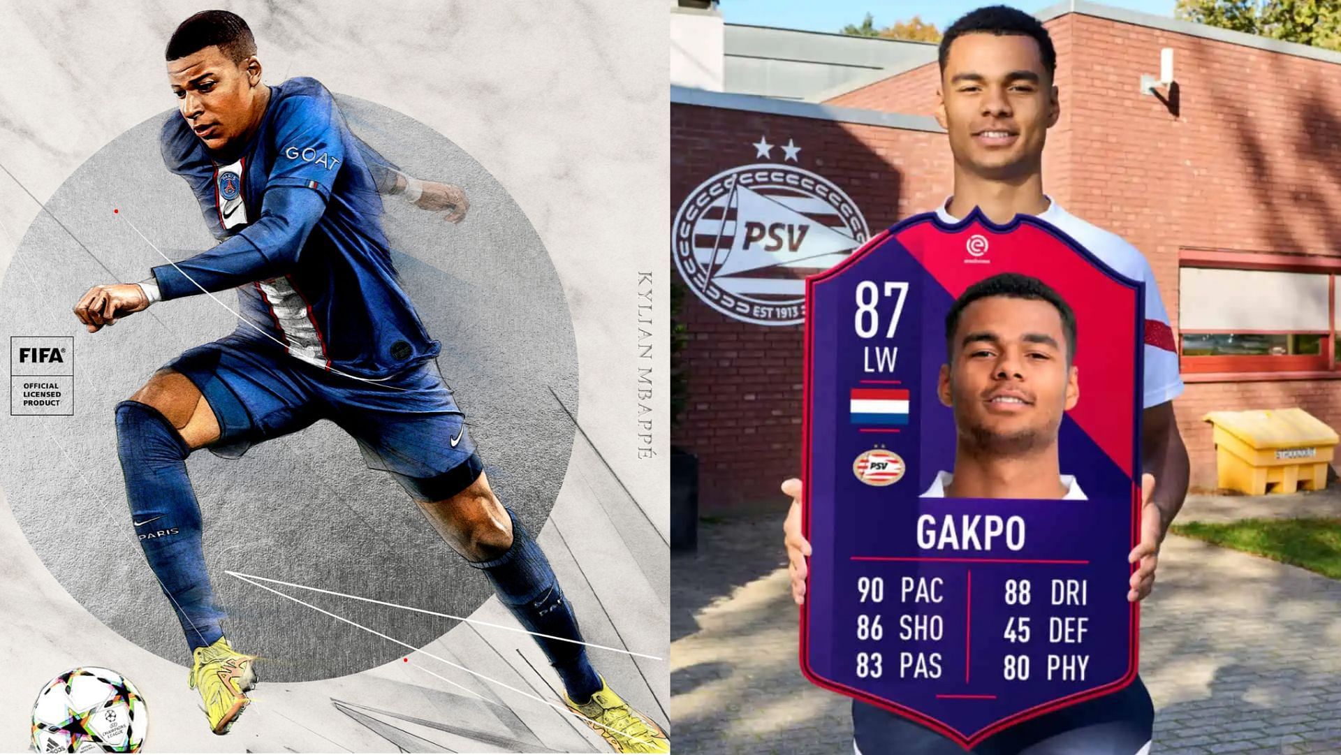 Cody Gakpo has won back-to-back POTM in the Eridivisie (Images via EA Sports)