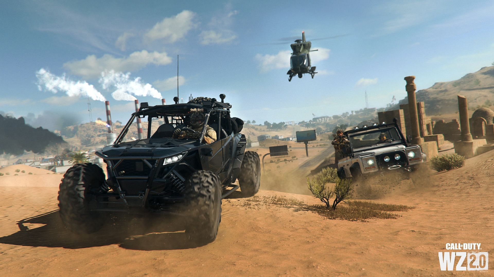 All vehicles of Warzone 2.0 (Image via Activision)