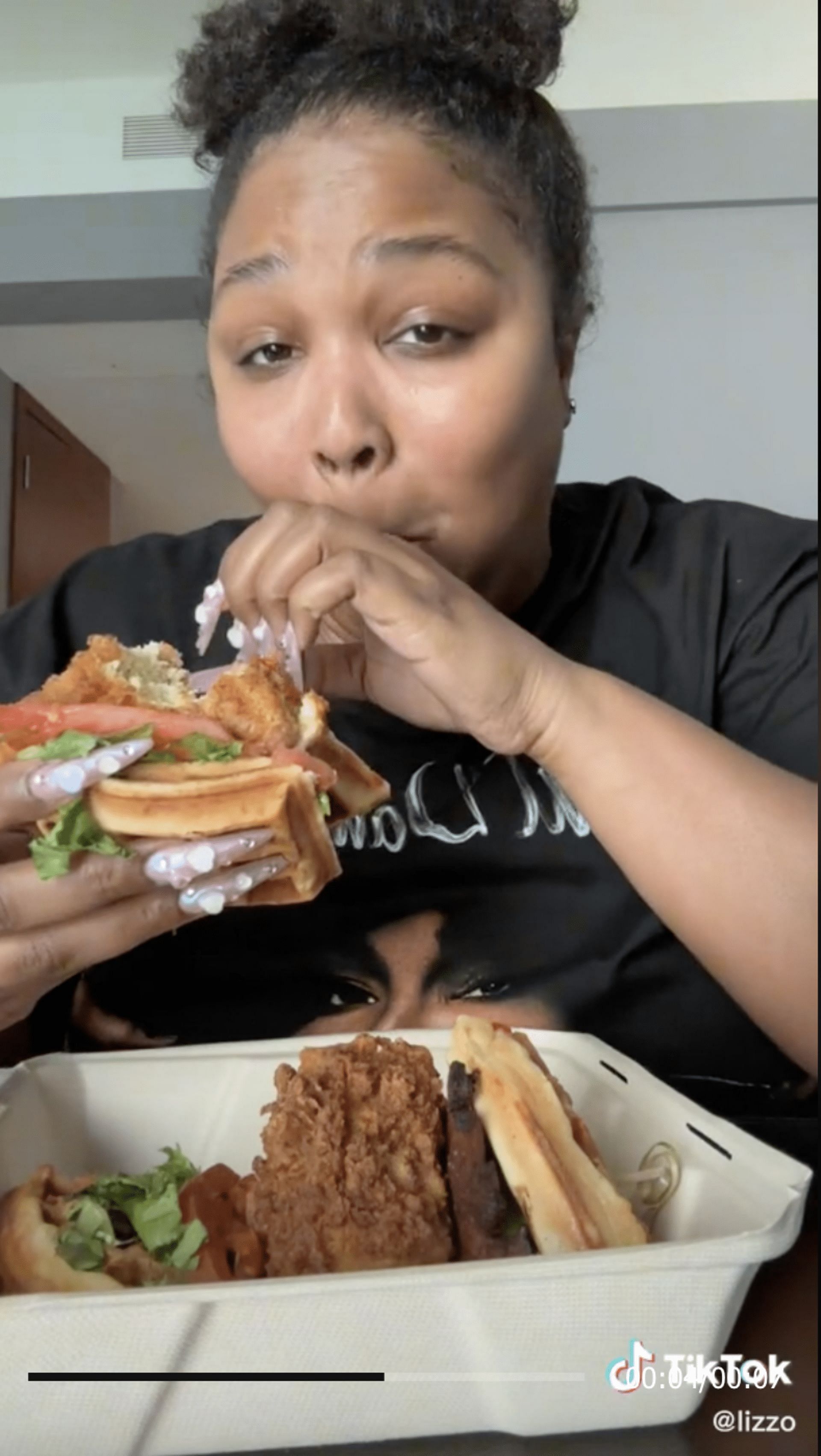 Lizzo used the Deli&#039;s audio, that garnered it more popularity for its chicken salad.