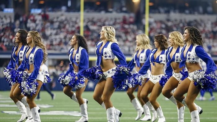 Which NFL teams have cheerleaders? (Buffalo Bills aren't one of