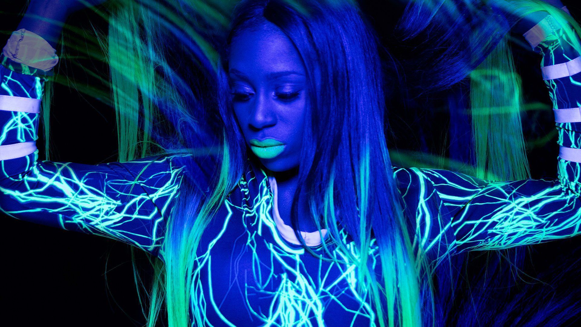 Naomi feeling the glow