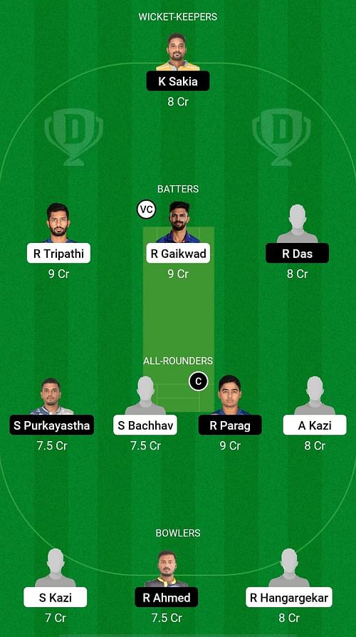 MAH vs ASM Dream11 Prediction - Vijay Hazare Trophy