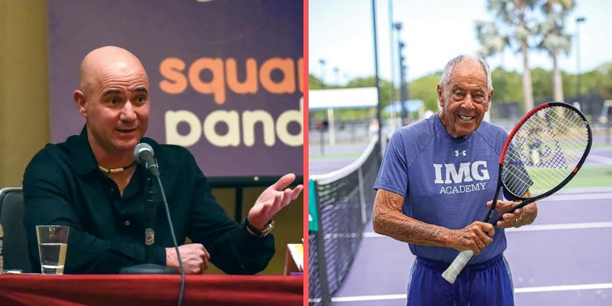 Andre Agassi spoke about his split with Nick Bollettieri