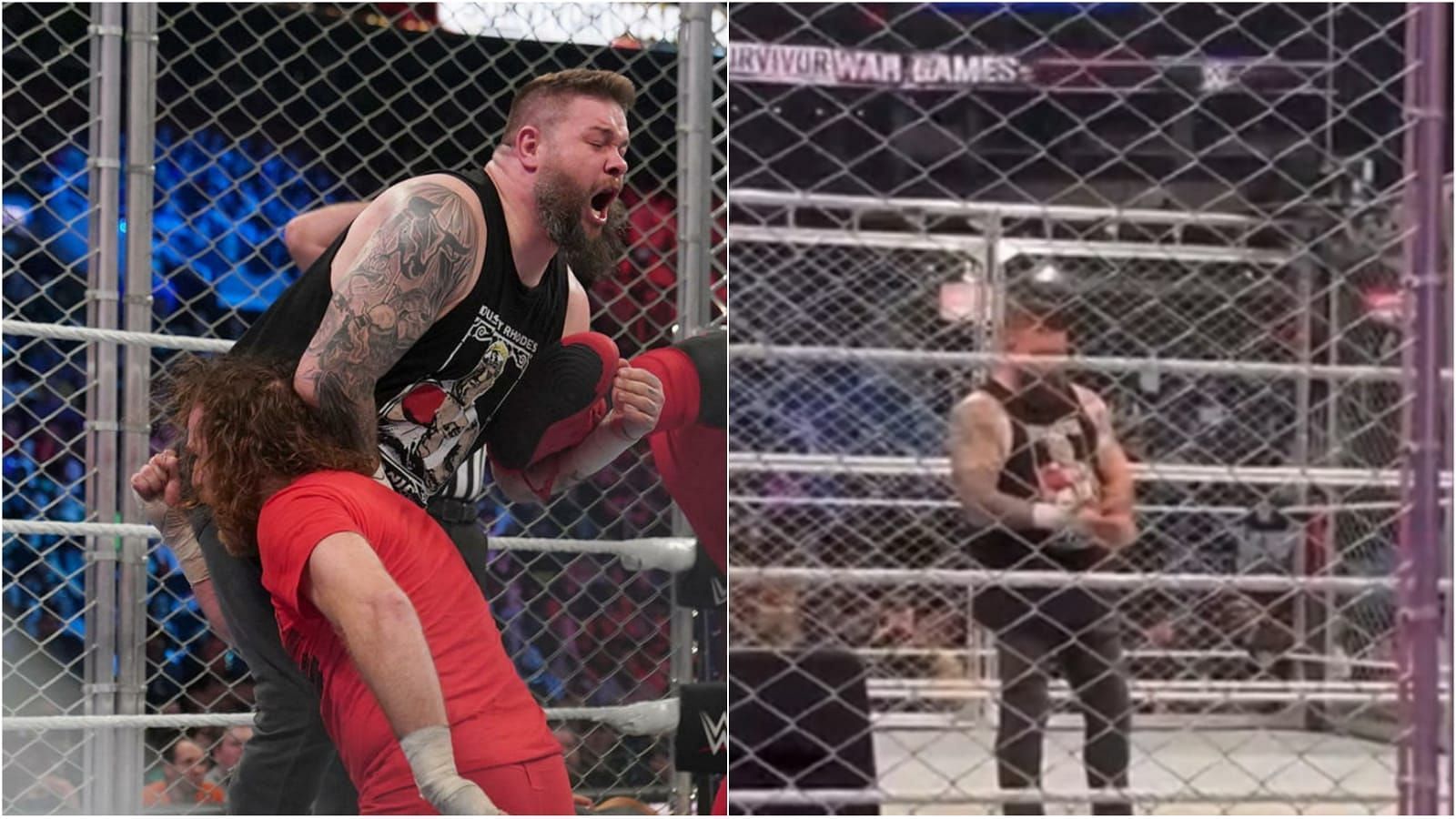 Sami Zayn sided with The Bloodline at WWE Survivor Series WarGames!