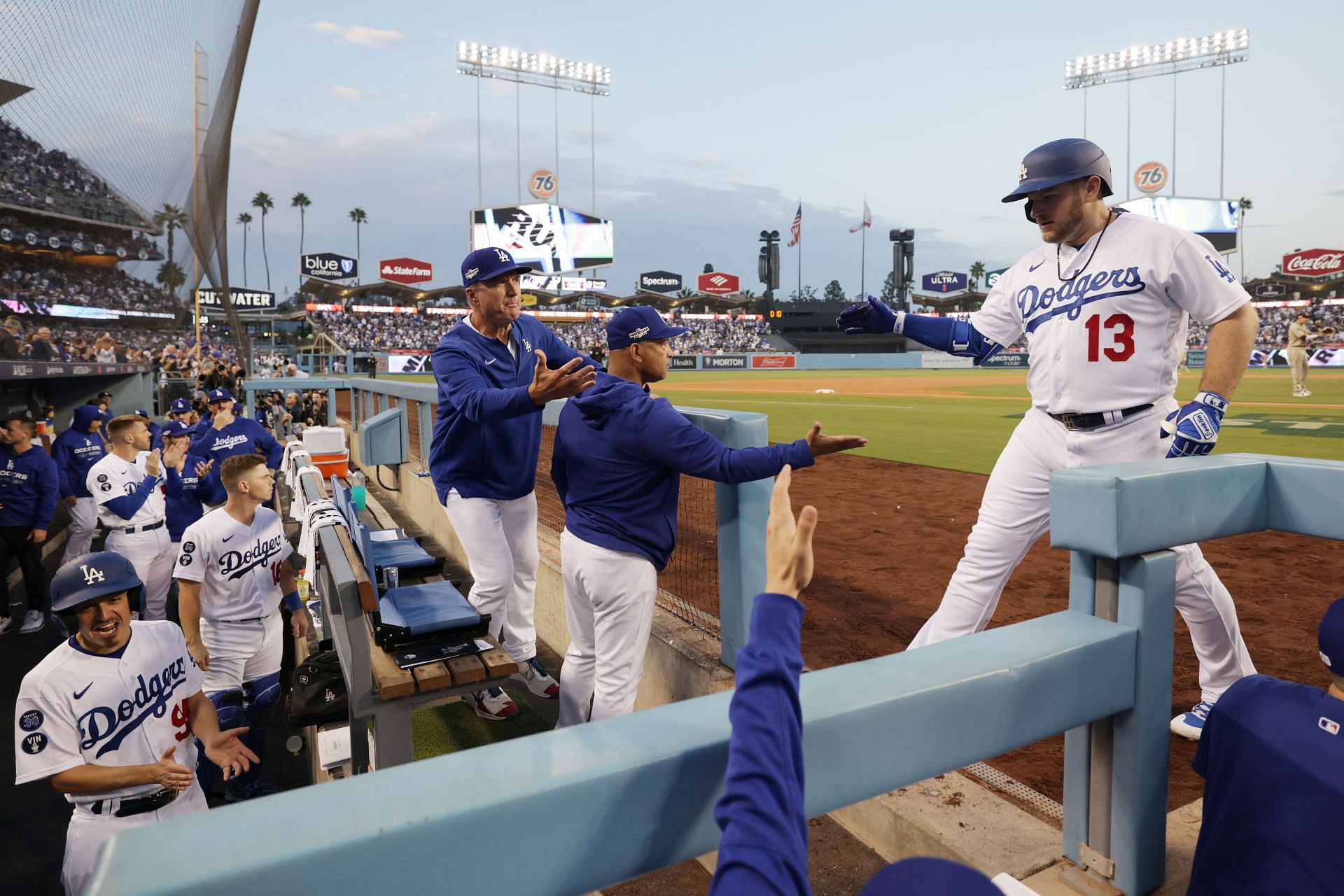 Division Series - San Diego Padres v Los Angeles Dodgers - Game Two