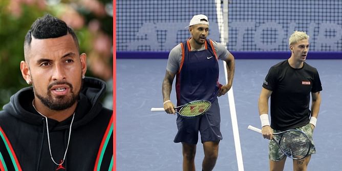 "We are the outliers, we know we're the better players at the end of the day" - Nick Kyrgios remains upbeat despite losing ATP Finals doubles opener