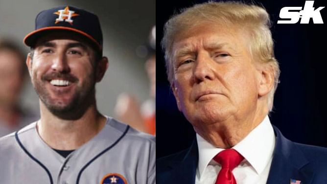 Former President Donald Trump in 2018: "Justin Verlander is a friend of mine. Justin and I play golf"