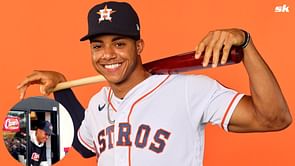 Jeremy Pena after working drive-through shift at Raising Cane's: "This is a lot of work. I’ll stick to the baseball field"