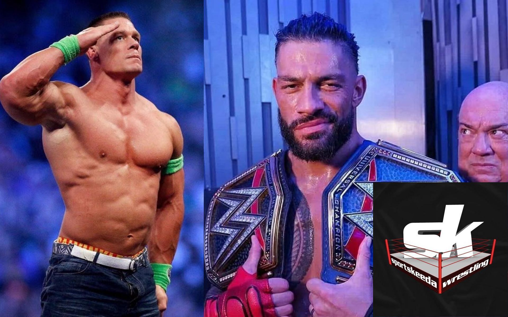 John Cena and Roman Reigns are two of WWE