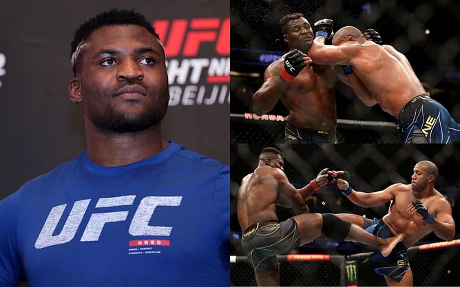 Francis Ngannou reveals what was going on in his mind after losing the first two rounds against Ciryl Gane while fighting with a knee injury