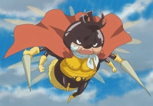 Mushi Mushi no Mi, Model: Kabutomushi in One Piece