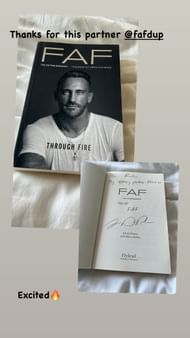 ऋतुराज गायकवाड़ की इंस्टाग्राम स्टोरी का स्क्रीनशॉट