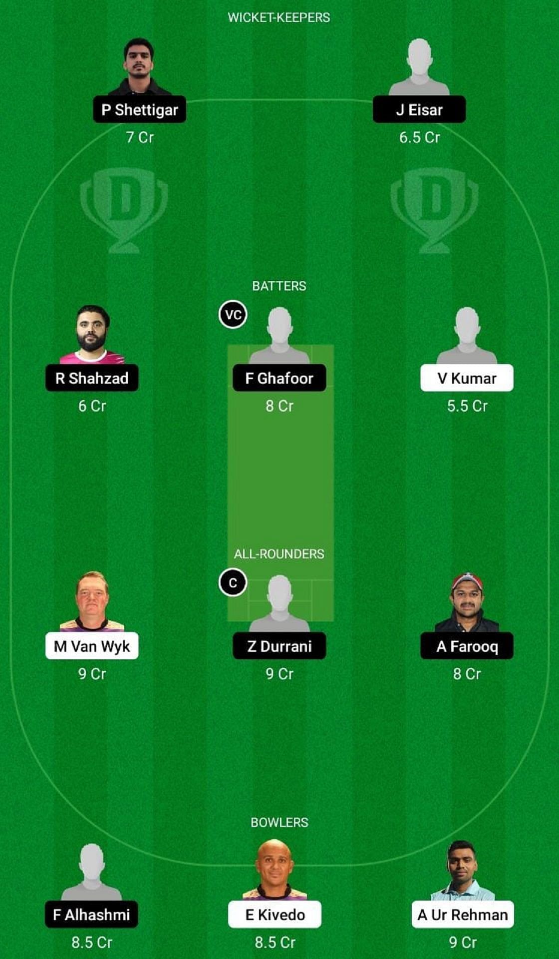 GFL vs EXP Dream11 Fantasy Tip - Head to Head League