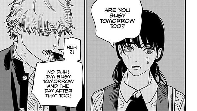 Chainsaw Man Chapter 112 Has Fans Fearing For Denji After Asa Asks Him Out