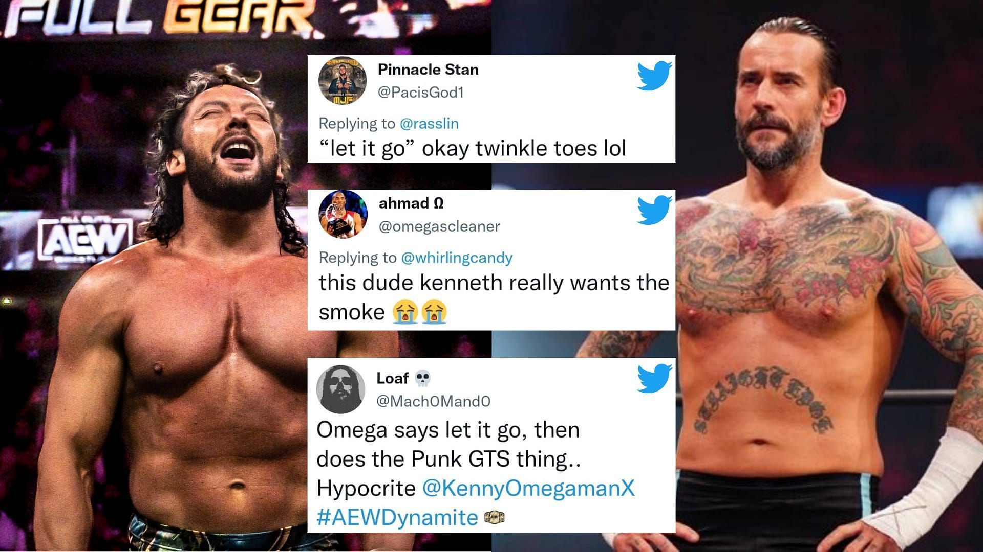 Kenny Omega mimicked CM Punk