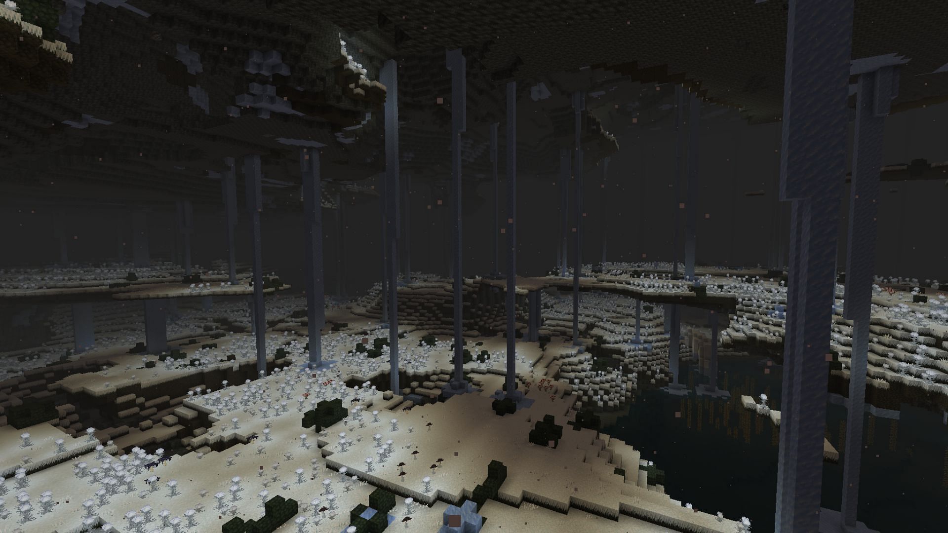 This mod adds a whole new Minecraft dimension with 15 new biomes and mobs (Image via CurseForge)