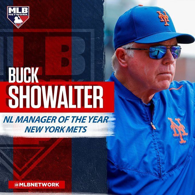 B/R Walk-Off on X: Buck Showalter is the 2022 NL Manager of the