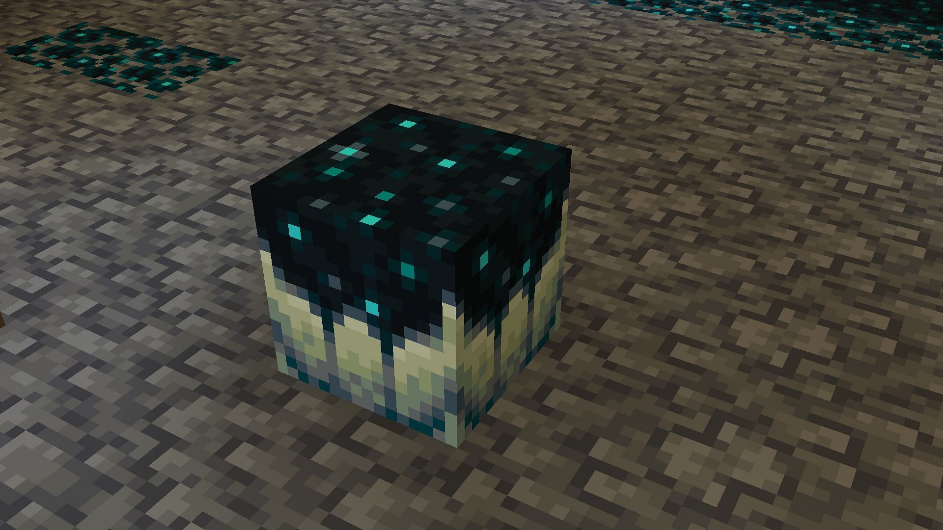 The Sculk Catalyst emits a light level of six in Minecraft (Image via Mojang)