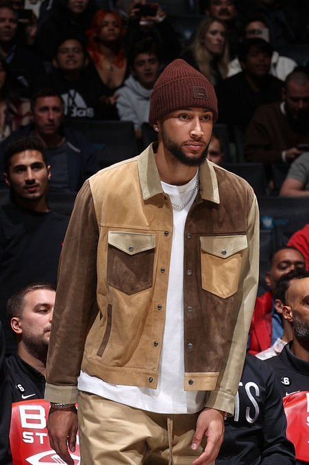 Brooklyn Nets Ben Simmons Varsity Jacket