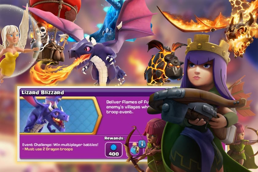 Best air attacking strategies to complete November's Lizard Blizzard