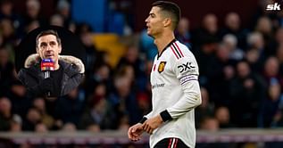 "I think he should actually speak" - Cristiano Ronaldo criticized for not fulfiling his role as Manchester United captain by Gary Neville