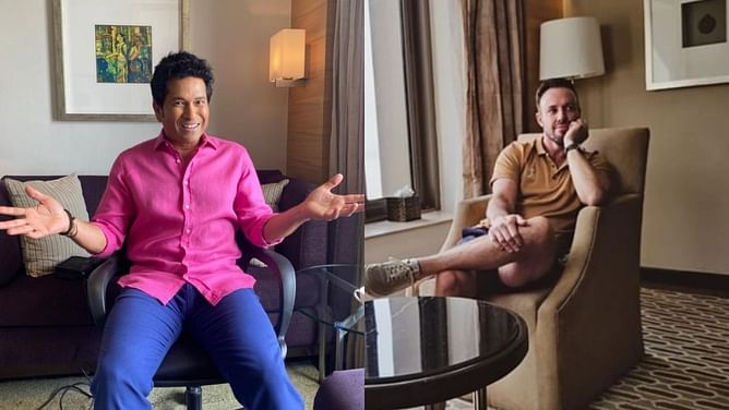 सचिन तेंदुलकर और एबी डीविलियर्स की होगी ख़ास मुलाक़ात, दोनों खिलाड़ियों ने दी जानकारी