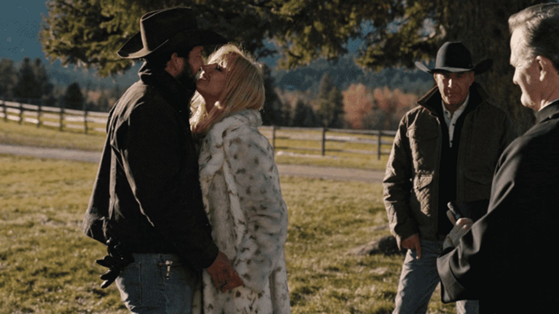 Rip and Beth&#039;s wedding in Yellowstone&#039;s season 4, episode 10 (image via MTV Entertainment Studios)