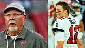 Bruce Arians takes a shot at Tom Brady while defending Buccaneers OC Byron Leftwich