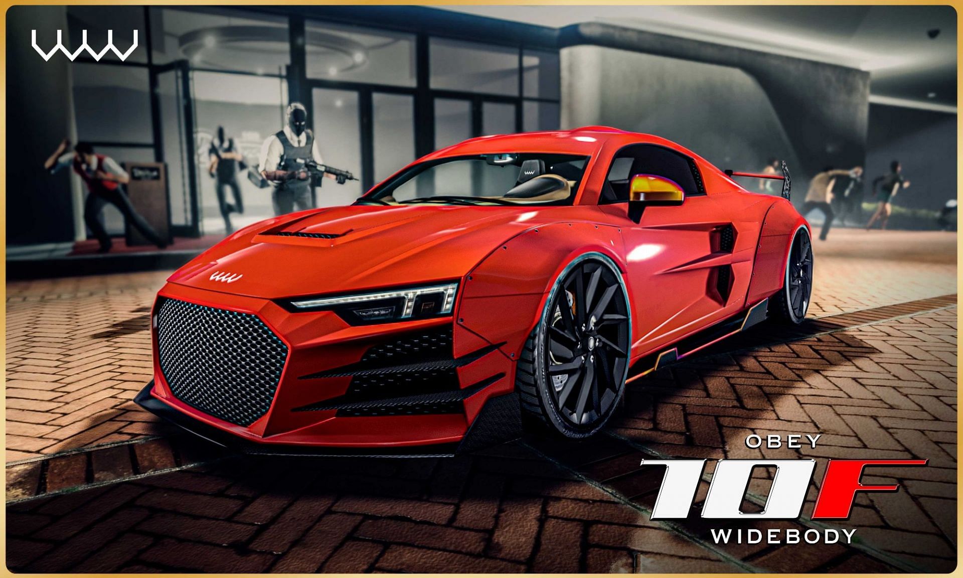 GTA Online weekly update adds new car the Obey 10F Widebody