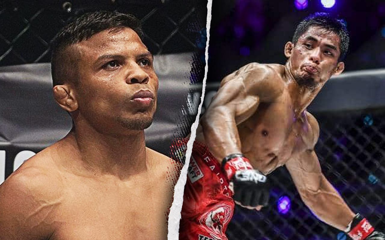 (left) Bibiano Fernandes and (right) Stephen Loman [Credit: ONE Championship]