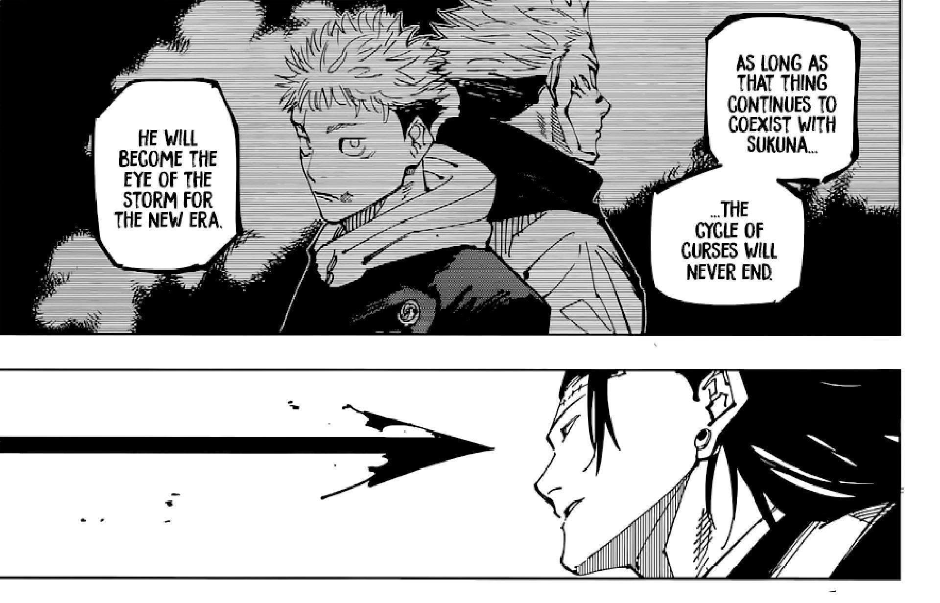 Jujutsu Kaisen Chapter 203 Choso Takes On Kenjaku Yuki Waits For Opening 6267