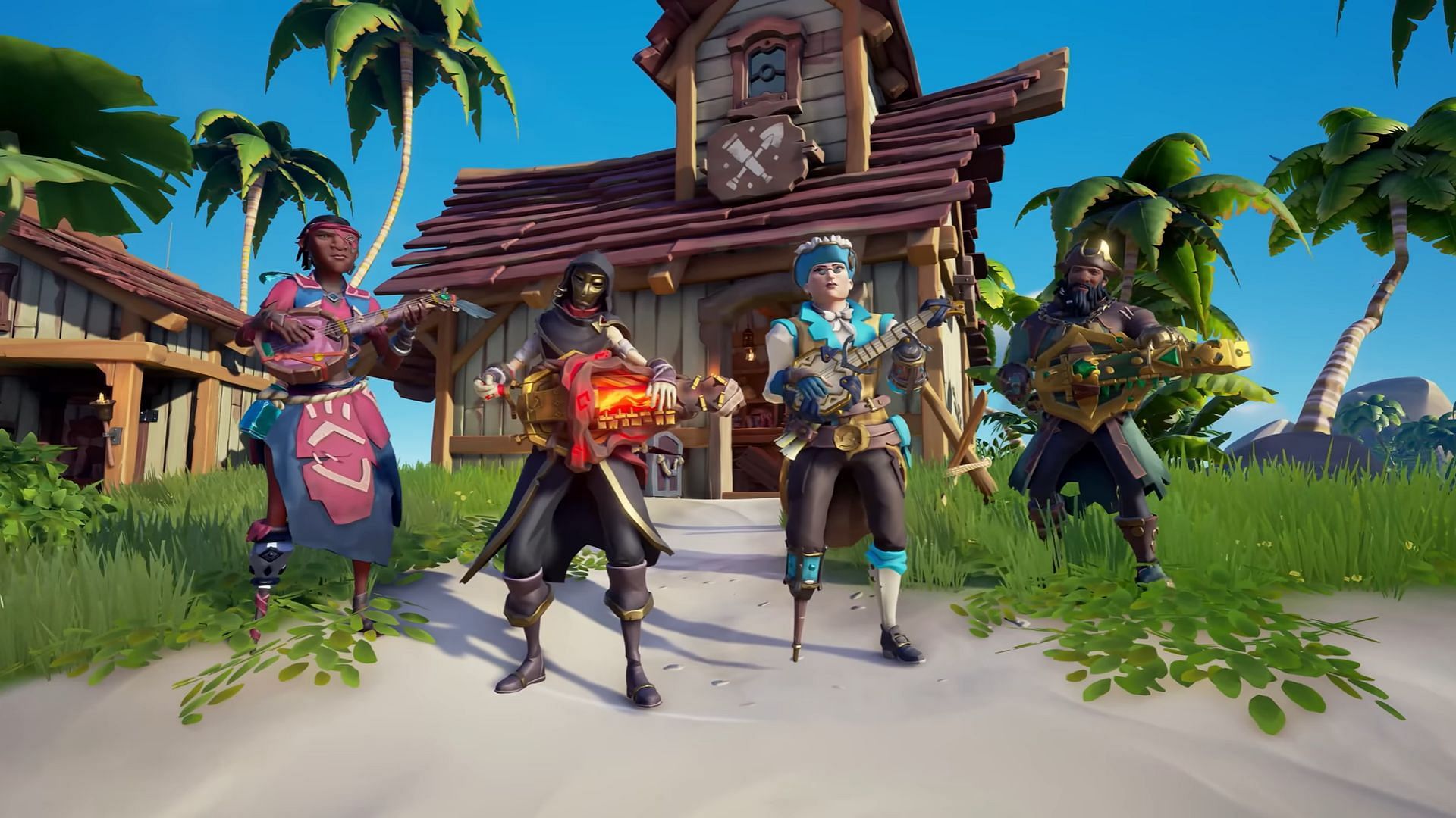 New cosmetic items in Sea of Thieves (Image via Sea of Thieves)
