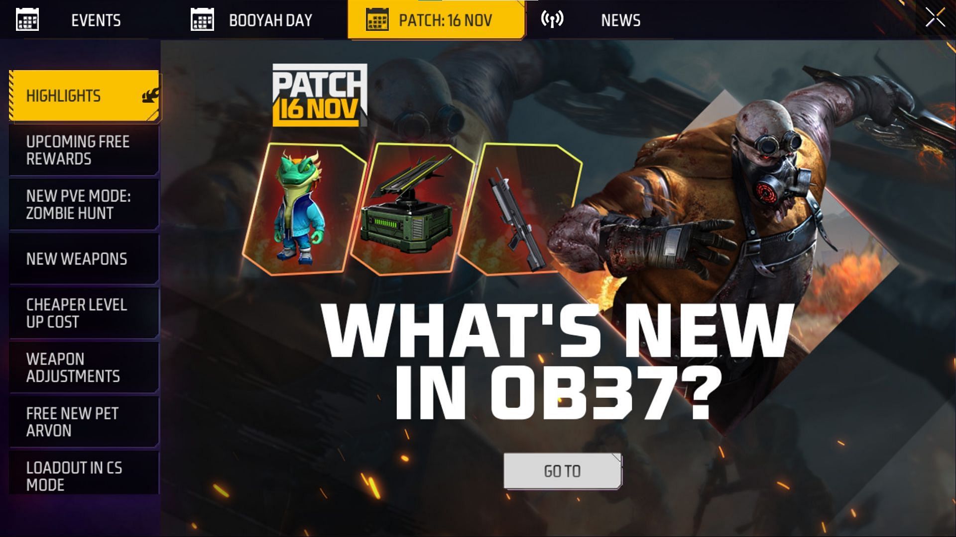 OB37 update will bring exciting features (Image via Garena)