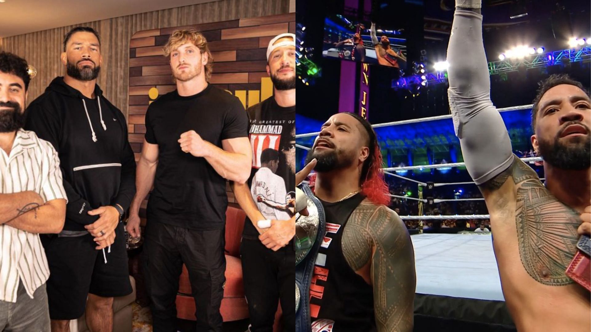 The Usos attacked George Janko and Mike Majlak at Crown Jewel