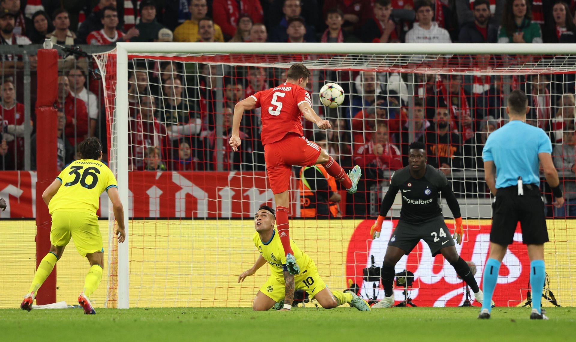 Pavard headed home Bayern Munich&#039;s opener