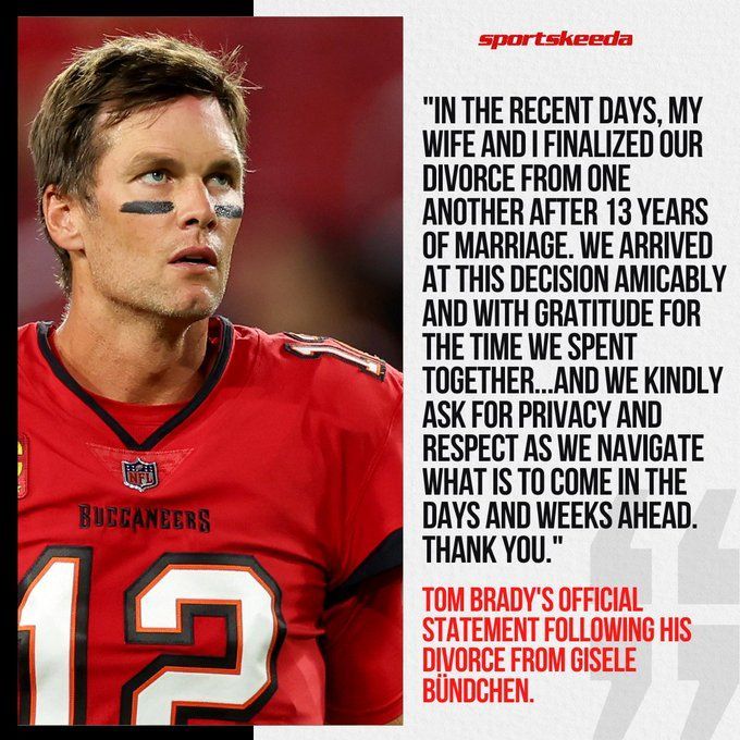 Gisele Releases Official Statement On Split From Tom Brady