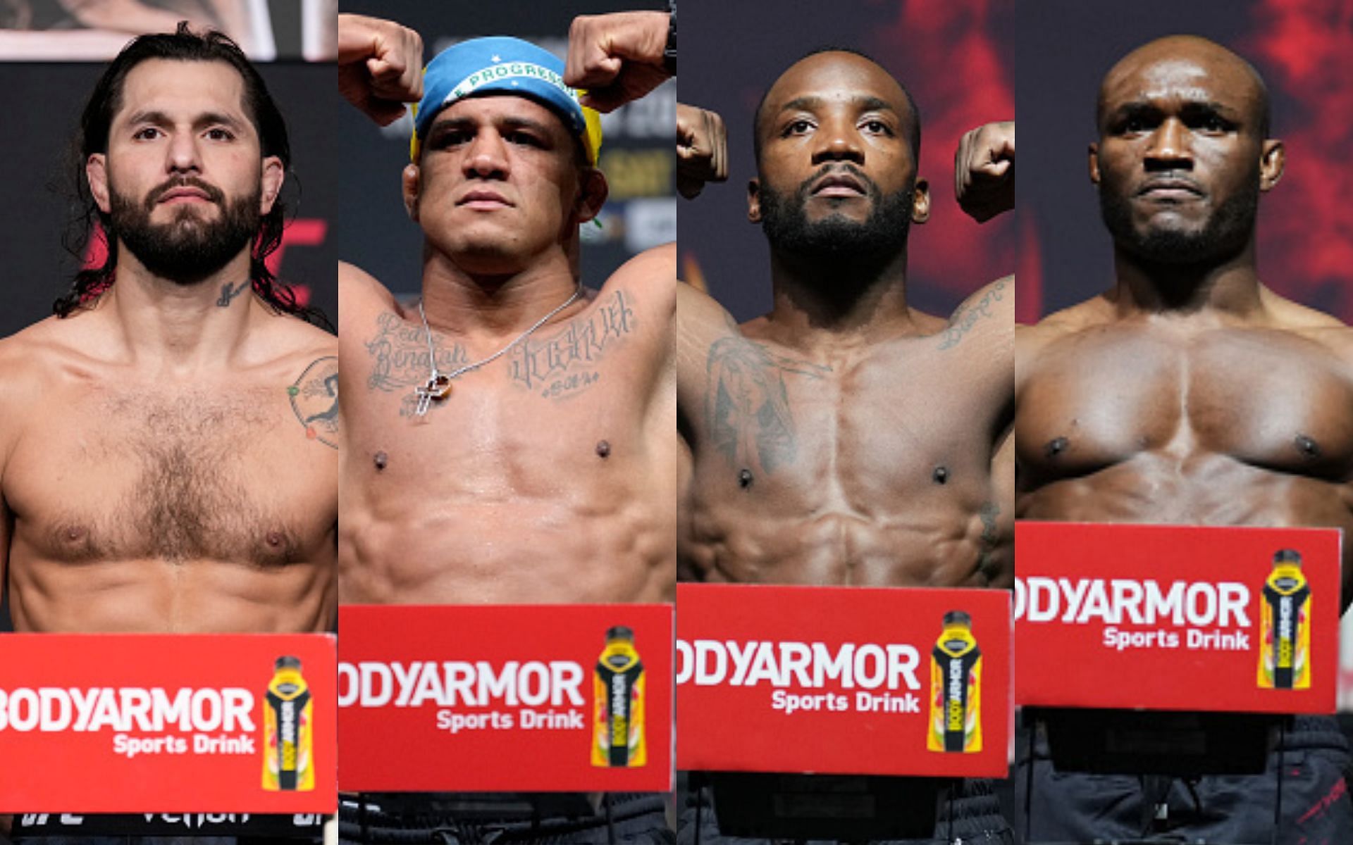 Jorge Masvidal, Gilbert Burns, Leon Edwards, Kamaru Usman