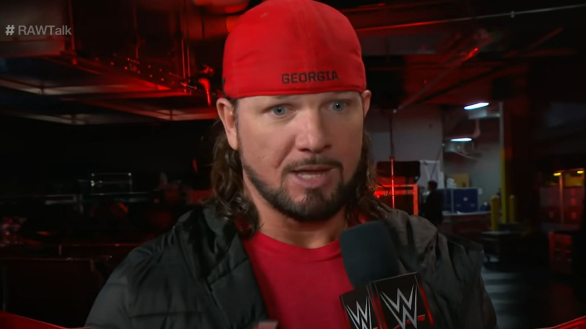 Two-time WWE Champion AJ Styles