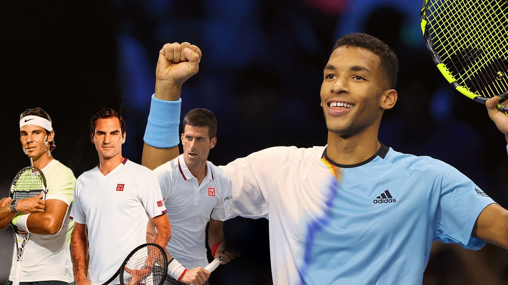 Felix Auger-Aliassime becomes the first and possibly only player born in 2000s to beat Federer, Djokovic and Nadal