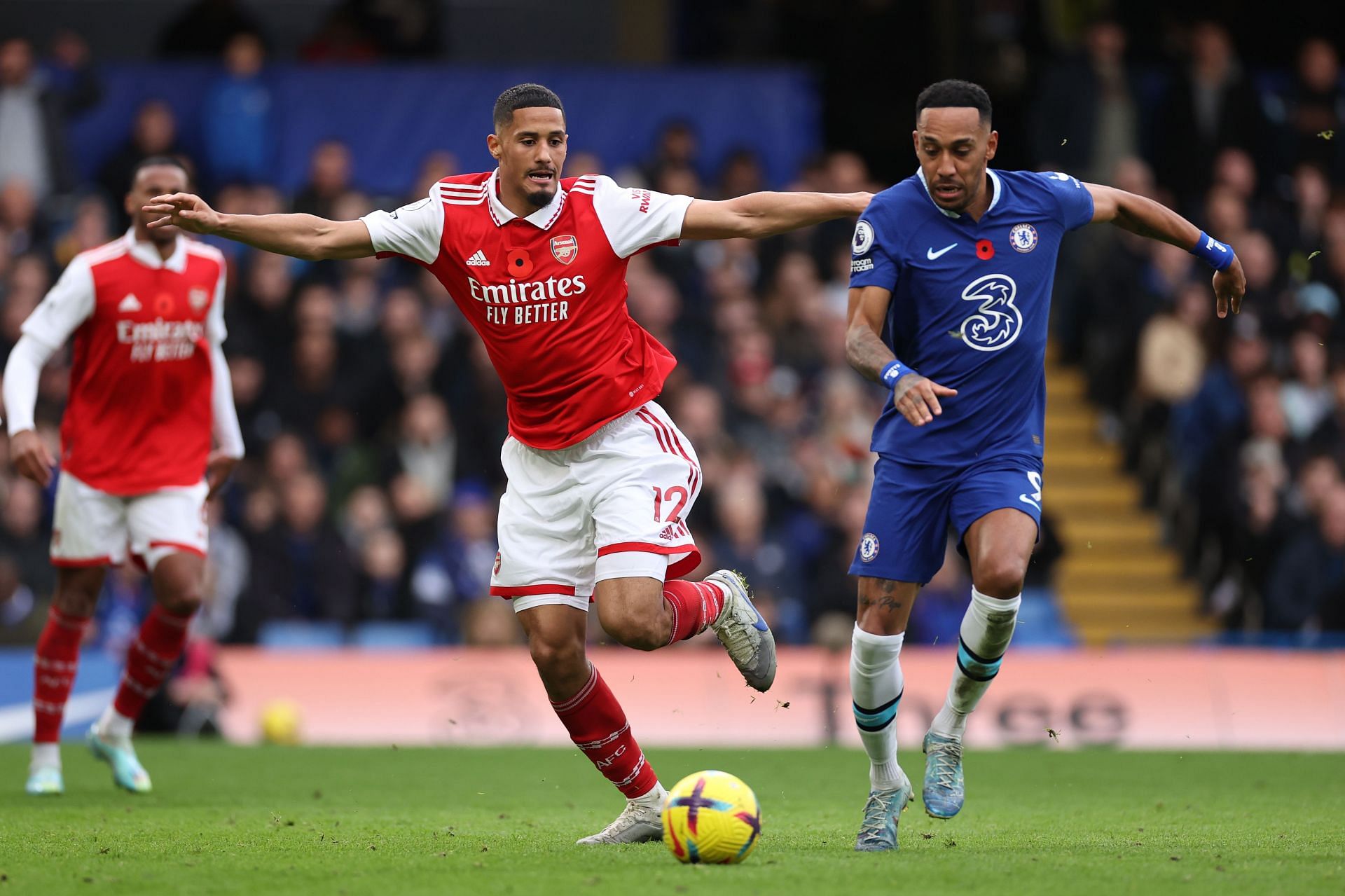 William Saliba has been outstanding at the Emirates this season.