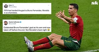 "A sick individual" - 'Shameless' Cristiano Ronaldo gets brutally trolled on Twitter for what he did in Portugal's 2-0 win against Uruguay