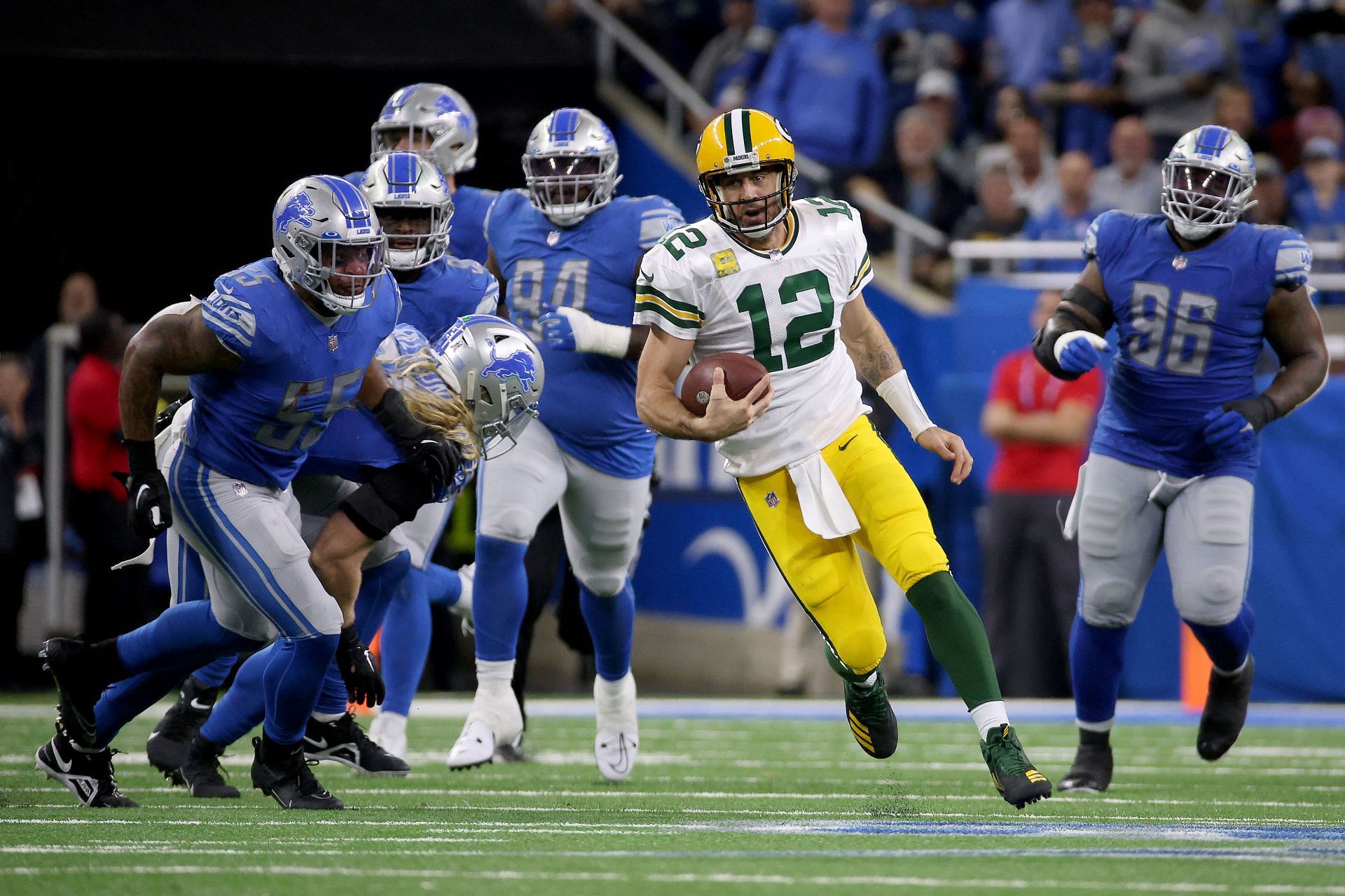 Green Bay Packers v Detroit Lions