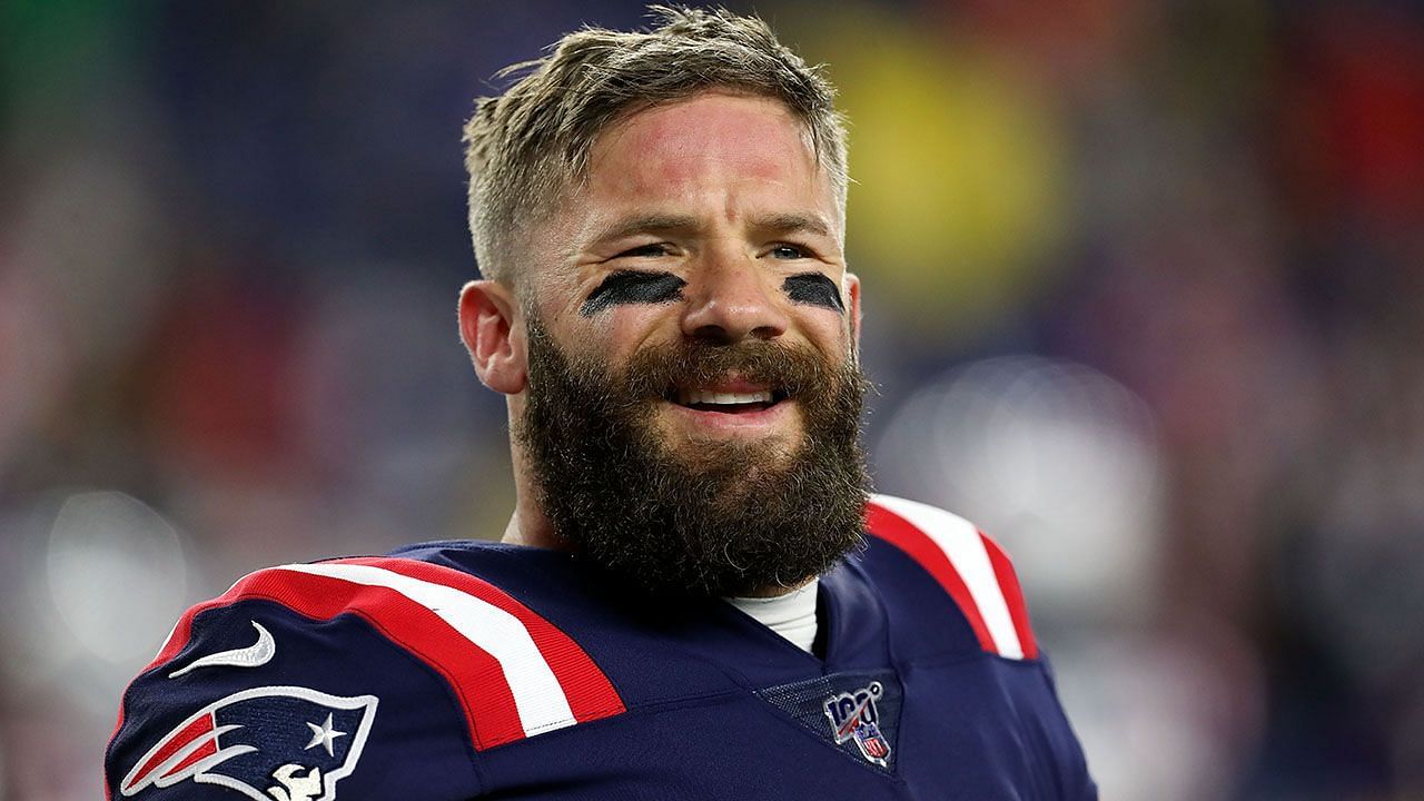 Julian Edelman with the New England Patriots