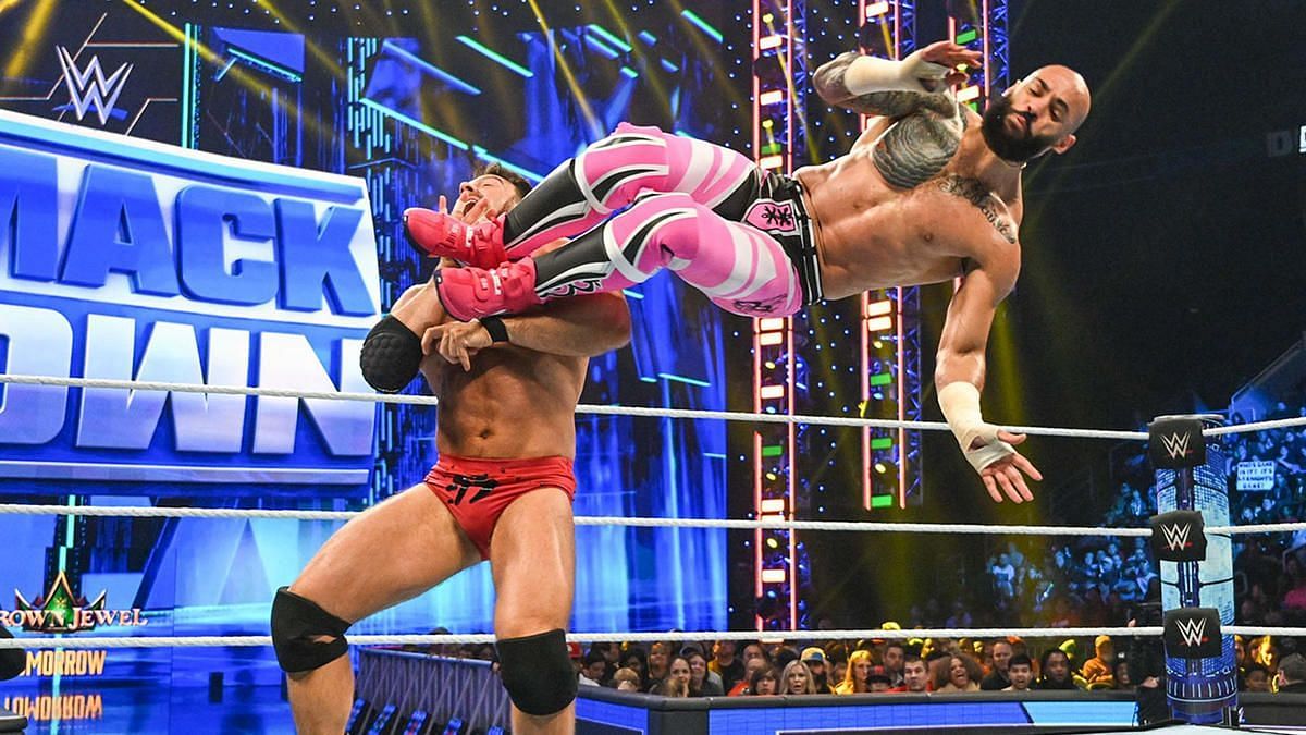 Ricochet and LA Knight had a good first match on WWE SmackDown