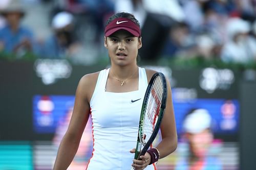 Emma Raducanu at the Korea Open